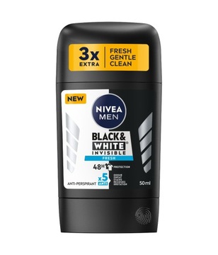 Antyperspirant męski NIVEA MEN Black White sztyft