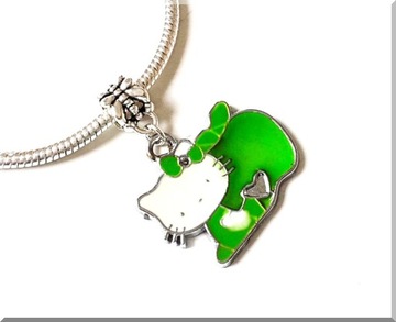 METALOWA MODUŁOWA ZAWIESZKA CHARMS HELLO KITTY 129