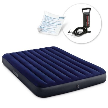 Двуспальный надувной матрас с поршневым насосом INTEX 64759 - 68612