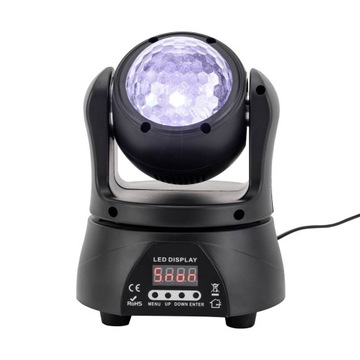 DMX512 30W LED RGBW ТАНЦЕВАЛЬНАЯ ЛАМПА