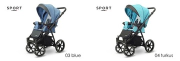 коляска 24 кг LARGE WHEELS DEPORTE LONEX
