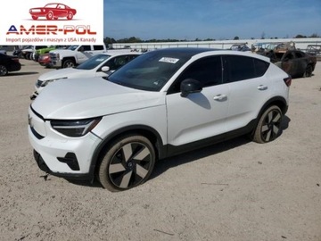 Volvo 2023 Volvo C40 2023r., RECHARGE ULTIMATE, od ubezpieczalni 2.0 Benzyna 402KM