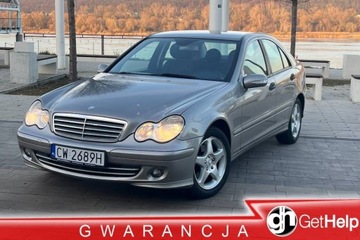 Mercedes Klasa C W203 Sedan W203 1.8 (C 180 Kompressor) 143KM 2007 Mercedes-Benz Klasa C 1.8 143 KM Kompresor Benzyna Zadbany 1.8