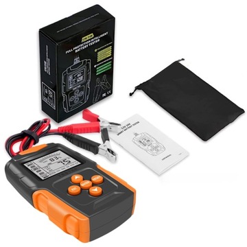 ТЕСТЕР АВТОМОБИЛЬНОГО АККУМУЛЯТОРА SMART LCD 2 7 12 В 24 В 3 Ач 200 Ач
