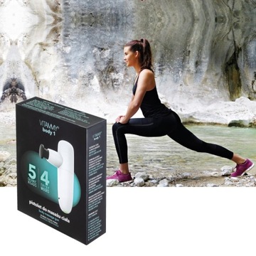 МАССАЖЕР МАССАЖНЫЙ ПИСТОЛЕТ 5 НАКЛАДКИ ДЛЯ ТЕЛА VITAMMY 1