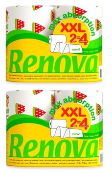 2x бумажных полотенца Renova Summer Edition 2R