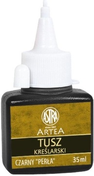 Tusz kreślarski czarny perła 35 ml Astra