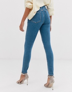 SPODNIE JEANSOWE SKINNY ROZM.30/30 514