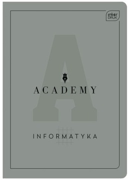 ZESZYT A5 60K KRATKA ACADEMY INFORMATYKA INTERDRUK