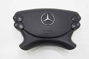 AIRBAG ŘIDIČE ČERNÁ MERCEDES SL R230