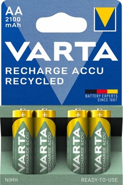 Аккумуляторные батареи VARTA R6 AA 2600мАч 4 шт.