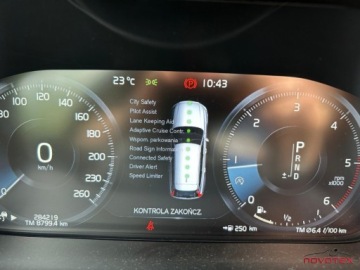 Volvo V90 II Kombi 2.0 D5 235KM 2016 Volvo V90 D5AWDInscription BWLEDACCBLISskoraalu19 bezwypadekserwis wASO, zdjęcie 13