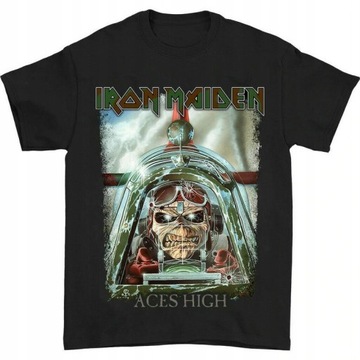 Męska koszulka Iron Maiden Eddie ACES HIGHL