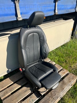 ПЕРЕДНЕЕ ЛЕВОЕ СИДЕНИЕ BMW X1 F48 Вентилируемое, поврежденное!