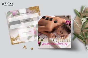 VOUCHER PODARUNKOWY BONY VOUCHERY GOTOWY PROJEKT ZŁOTY REALIZACJA 48H 12szt