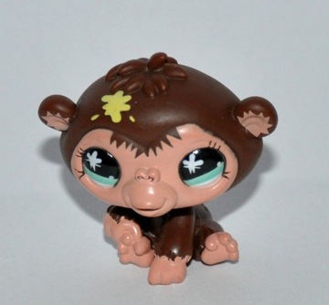 Littlest pet shop małpka, małpa LPS #663