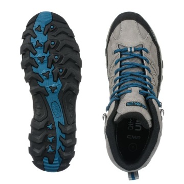 Мужские треккинговые ботинки CMP RIGEL MID - 43, Серый, TREKKING