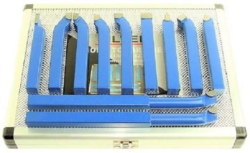 Zestaw noży tokarskich 10x10mm 11szt kpl
