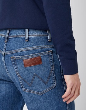 Męskie spodnie jeansowe proste Wrangler TEXAS W42 L34