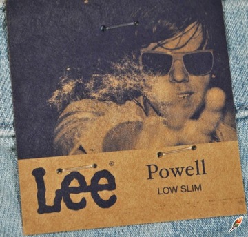 LEE POWELL _ LOW SLIM spodnie RURKI JAPAN W31 L34