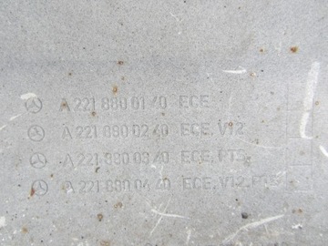 Задний бампер Mercedes W221 под радар 197