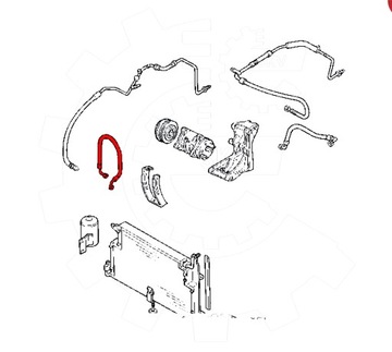 ESEN SKV 54SKV725 PŘÍVOD WYSOKIEGO/NISKIEGO TLAKU KLIMATIZACE