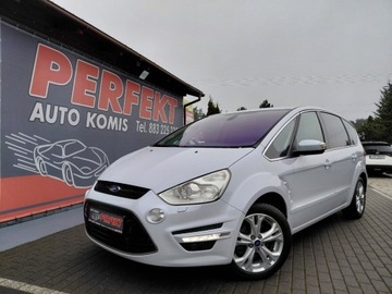 Ford S-Max I Van Facelifting 2.0 Duratorq TDCi DPF 140KM 2014 Ford S-Max Salon PL I Wlasciciel Serwisowany Automat Led PDC Alu 2.0