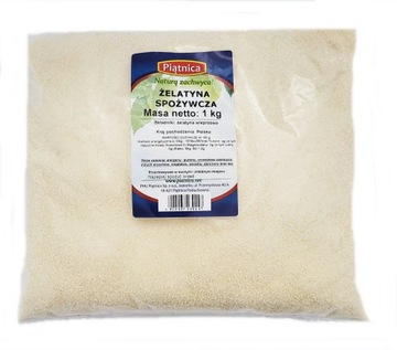 ŻELATYNA SPOŻYWCZA 1KG PIĄTNICA HORECA