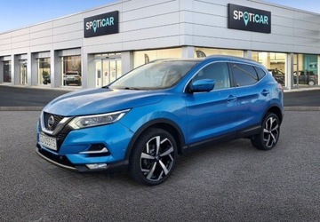 Nissan Qashqai II Crossover Facelifting 1.3 DIG-T  160KM 2018 Nissan Qashqai 1.3 DIG-T Tekna, BOSE, Dach Panoramiczny 1.3 Benzyna 160KM