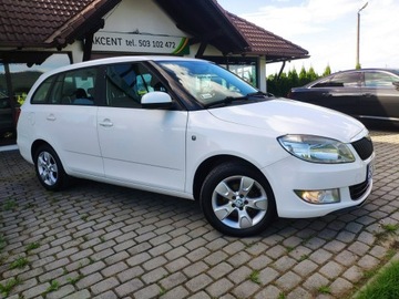 Skoda Fabia II Kombi Facelifting 1.6 TDI CR DPF 90KM 2013 Škoda Fabia Skoda Fabia Bezwypadkowy + krajowy +, zdjęcie 1