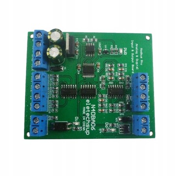 8-kanałowy analogowy cyfrowy moduł IO RS485