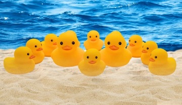 DUCKS Утята набор из 12 штук ВЕСЕЛЫЙ ПОДАРОЧНЫЙ ГОЛОСОВИК