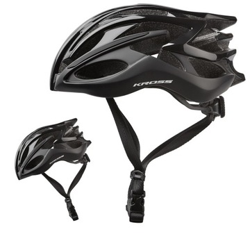 KASK SZOSOWY KROSS PELETON PRO L 58-61CM CZARNY