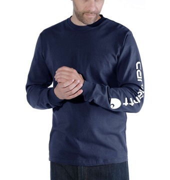 T-shirt longsleeve EK231 Carhartt Granatowy S