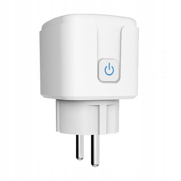 Интеллектуальная розетка Smart Plug WiFi с интеллектуальным ваттметром Tuya 20А