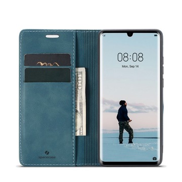 КОЖАНЫЙ ЧЕХОЛ-БУМАЖНИК ДЛЯ HUAWEI P30 PRO ЗАКРЫТЫЙ