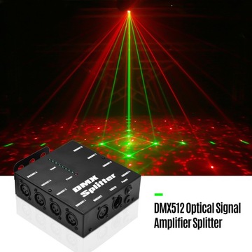 Разветвитель усилителя оптического сигнала DMX512