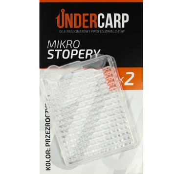 Undercarp Mikro stopery - przezroczyste