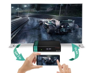 Freesat GTMedia V8X Cccam Oscam YouTube-декодер