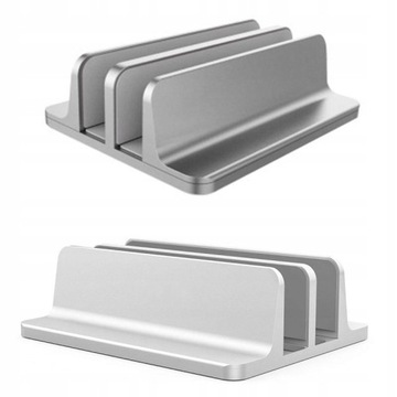 Алюминиевая подставка с 2 слотами ЧЕРНАЯ VAZIO для ноутбука MacBook Tablet iPad (N17-2-B)