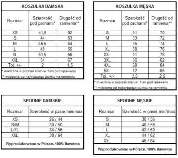 PIŻAMY DLA PAR PREZENT NA WALENTYNKI ŚLUB L