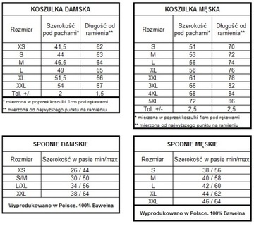PIŻAMY DLA PAR Twój nadruk PREZENT POD CHOINKĘ S