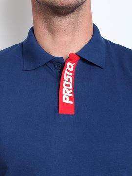 KOSZULKA PROSTO POLO KLASYK CORK DARK BLUE r. M