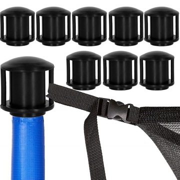 GRZYBEK GRZYBKI DO TRAMPOLIN TRAMPOLINY MOCOWANIA SIATKI WEWNĘRZNEJ SŁUPEK