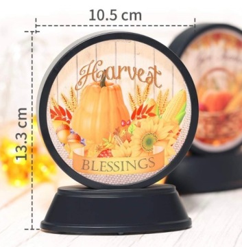 Светодиодная лампа 2 шт Декоративный осенний орнамент Dyna