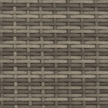 2-местный Садовый диван с балдахином и подставками для ног, серый, ротанг PE