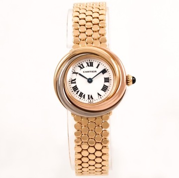 Złoty zegarek Cartier