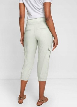 38 Bonprix SPODNIE CIĄŻOWE 3/4