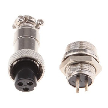 2xPair 3-контактные водонепроницаемые мужчины и женщины