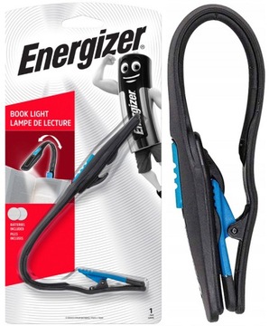 LATARKA LAMPKA LED DO CZYTANIA BOOKLITE ENERGIZER 11 LUMENÓW Z KLIPSEM